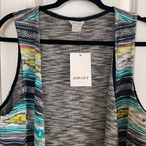 Ariat long vest